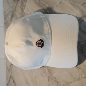 Moncler womens white ball cap